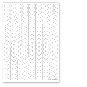 isometric graph paper simulacrum