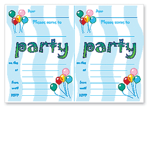 Kids Party Invitations on Dadcando Com   Doing  Party Invitations  Big Kitchen Science