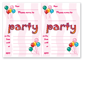 Free Birthday Party Invitation Pdf