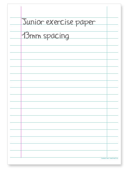 a4 lined paper