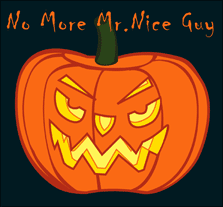 free pumpkin carving template no more mr. nice guy