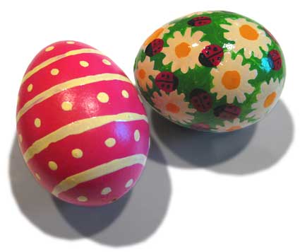 Paint your own pretty eggs