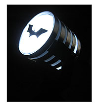 batman Spotlight in the dark, make your own model from Junk project