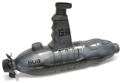 juice bottle submarine