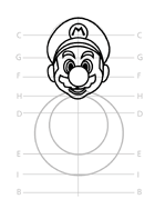 How to draw Mario step 4