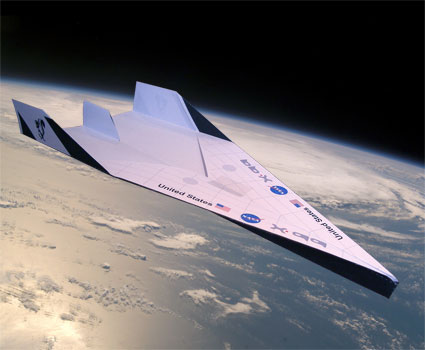 x-99 spaceplane, a long distance paper plane