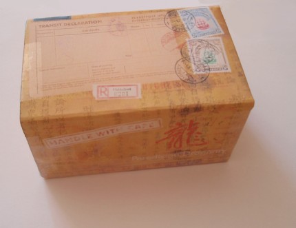 mylie's Antique Mailing Box