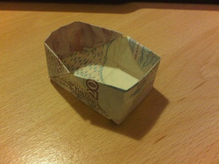 tonywig's Origami Money Box